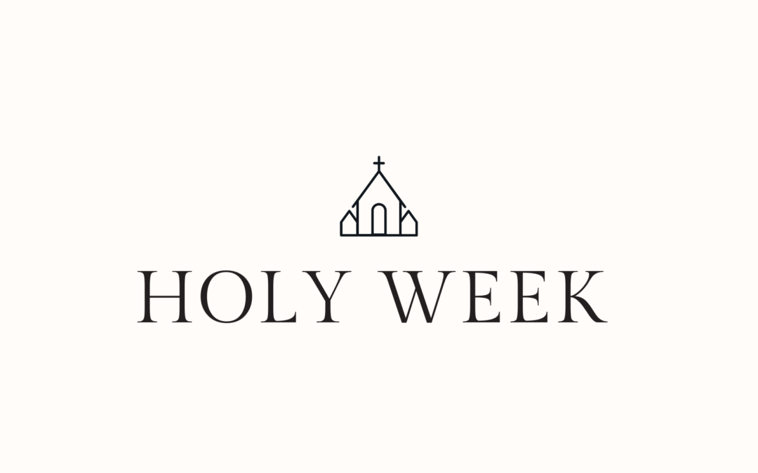Holy Week Bible Plan